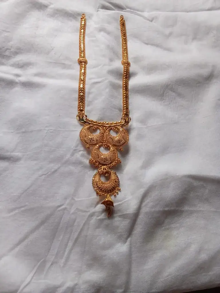The Long Copper Necklace