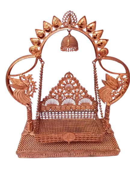 Beautiful Copper Shinghasan Model