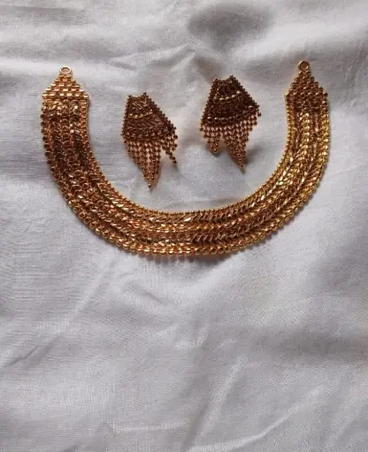 The Copper Jewllery Necklace Set