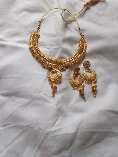The Short copper Necklace Set