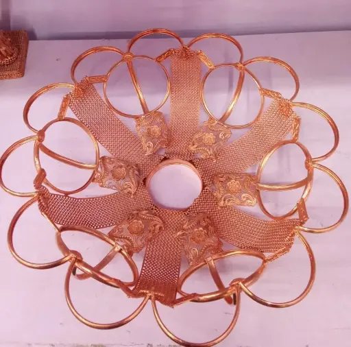 Copper Fruits Busket