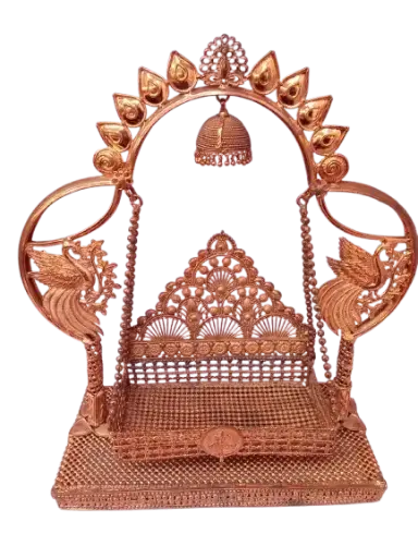 Beautiful Copper Shinghasan Model